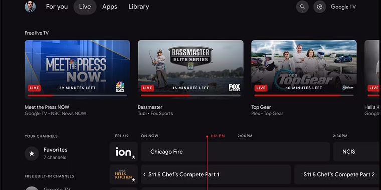 A Major Expansion of 800 Free Channels is coming to Google TV